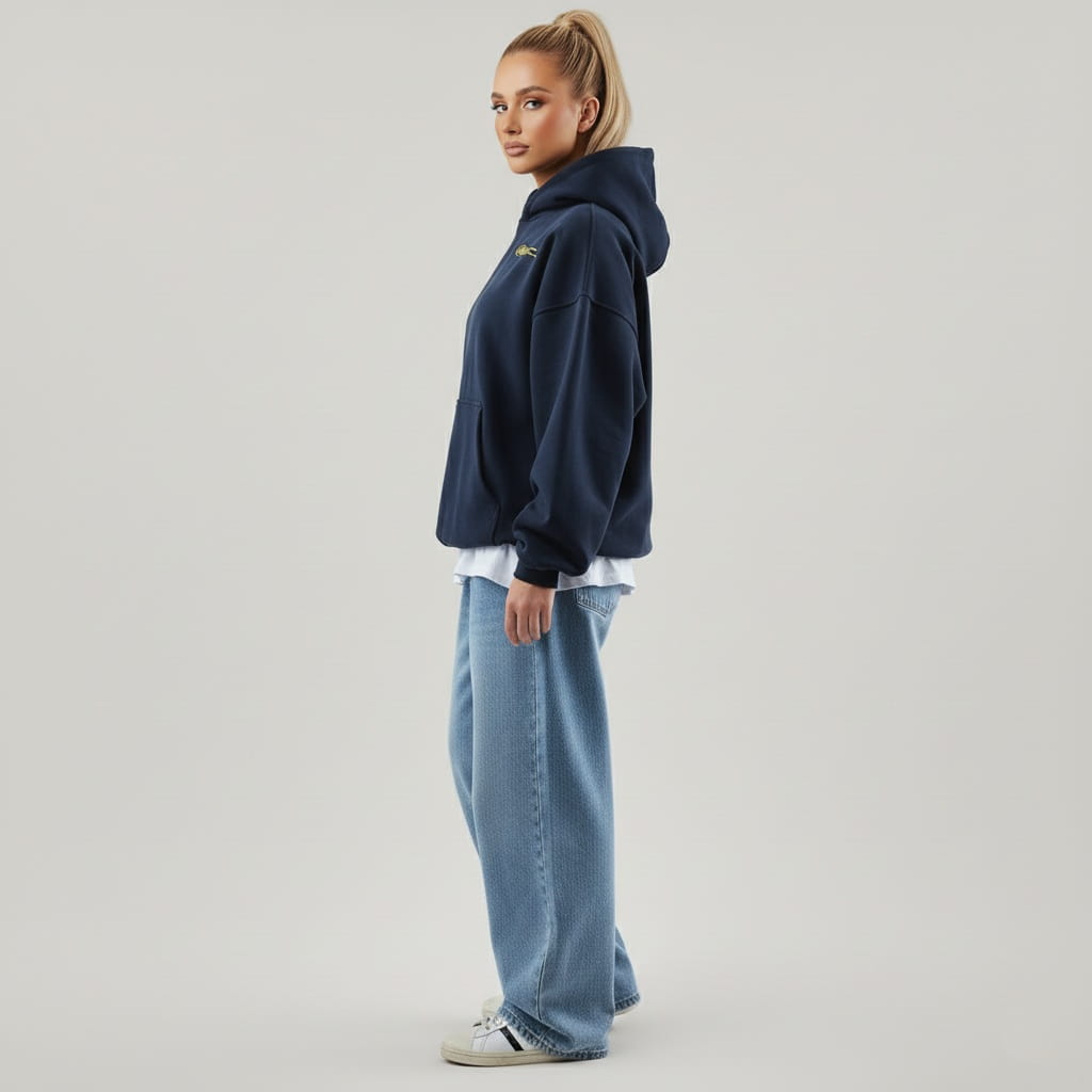 Lila Women's Oversized Hoodie | Soft Comfortable Fabric with Pockets