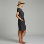 Lina Women's Casual Dress | Short Sleeve with Pockets