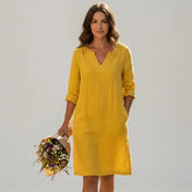 Lina Women's Maxi Dress | Airy A-Line Design