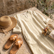 Lina Women's Maxi Dress | Airy A-Line Design