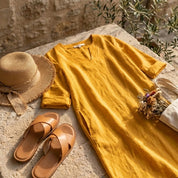 Lina Women's Maxi Dress | Airy A-Line Design
