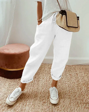 Lina Women's Trousers | Relaxed Fit Linen Pants