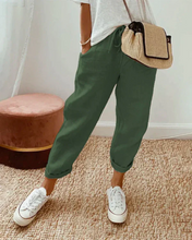 Lina Women's Trousers | Relaxed Fit Linen Pants