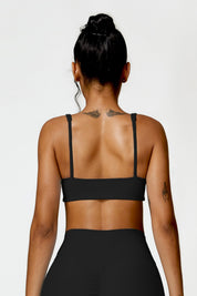 Madeline Women's Sports Bra | Heart-Shaped Neckline