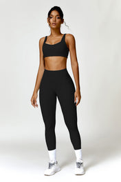 Madeline Women's Sports Bra | Heart-Shaped Neckline