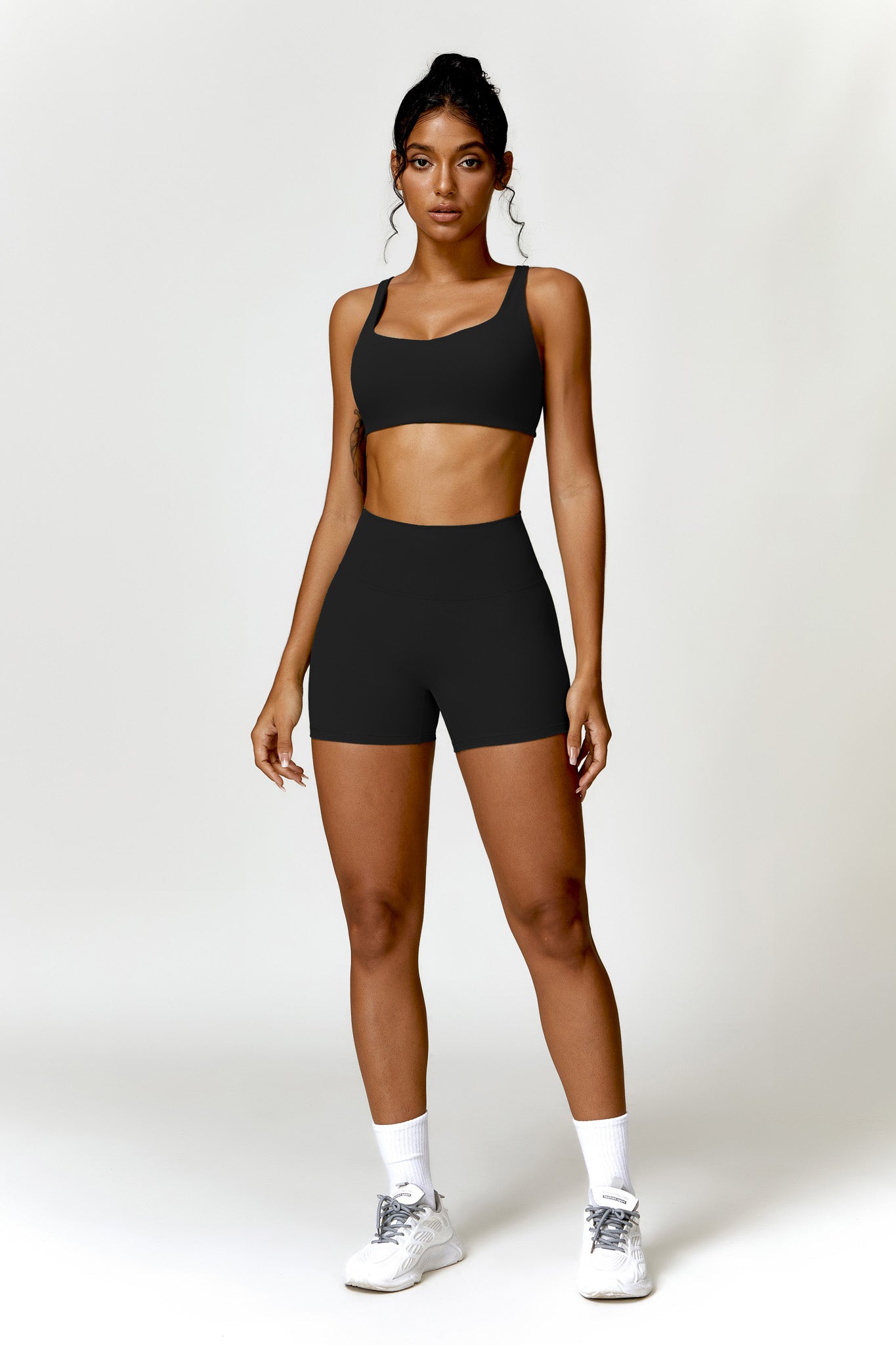 Madeline Women's Sports Bra | Heart-Shaped Neckline