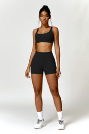 Madeline Women's Sports Bra | Heart-Shaped Neckline