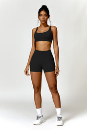 Madeline Women's Sports Bra | Heart-Shaped Neckline