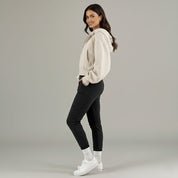 Mara Women's Hooded Sweatshirt | Cropped Relaxed Fit