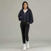 Mara Women's Hooded Sweatshirt | Cropped Relaxed Fit