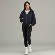 Mara Women's Hooded Sweatshirt | Cropped Relaxed Fit