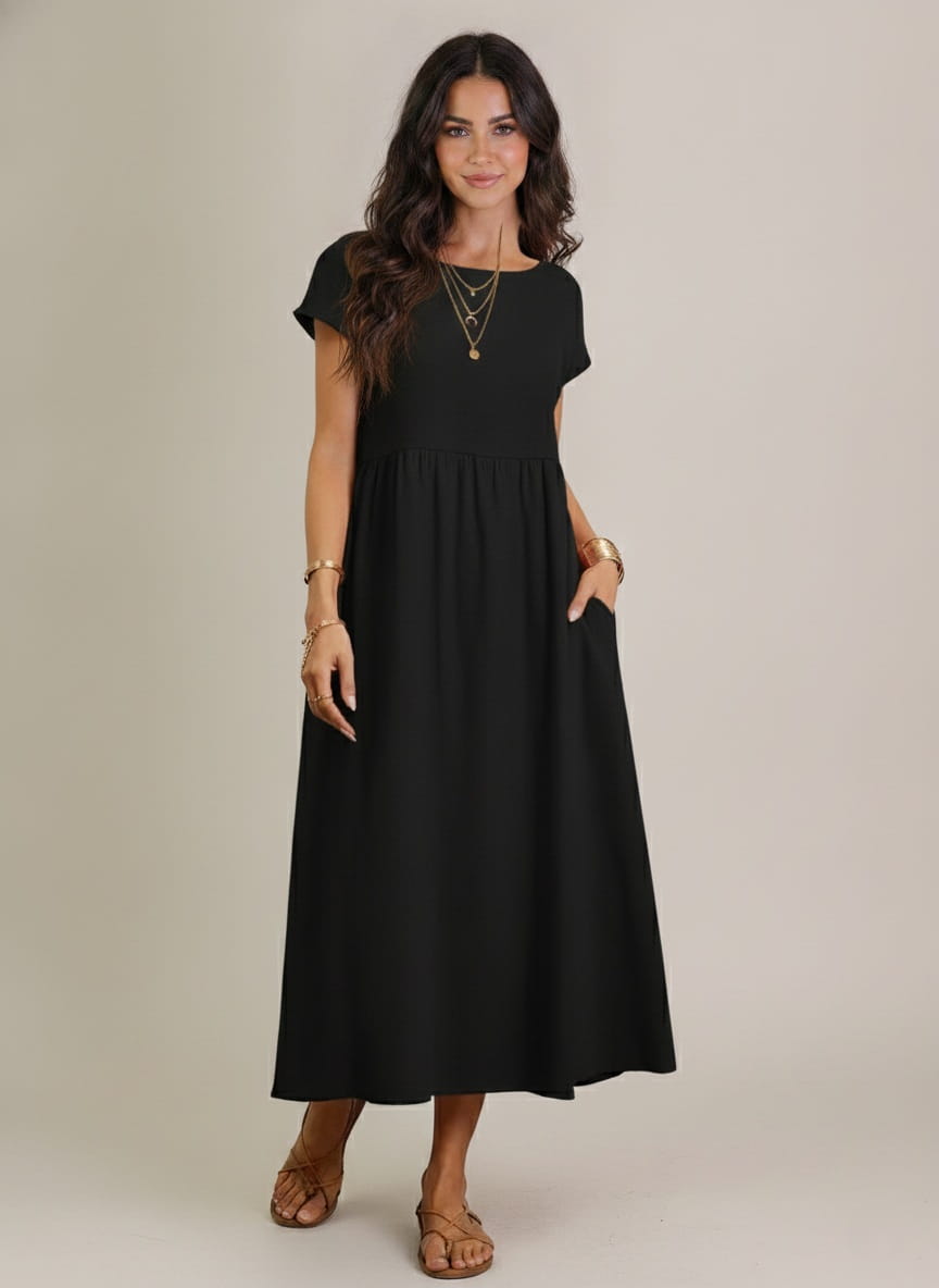 Melody Women's Maxi Dress | Lightweight Cotton Blend