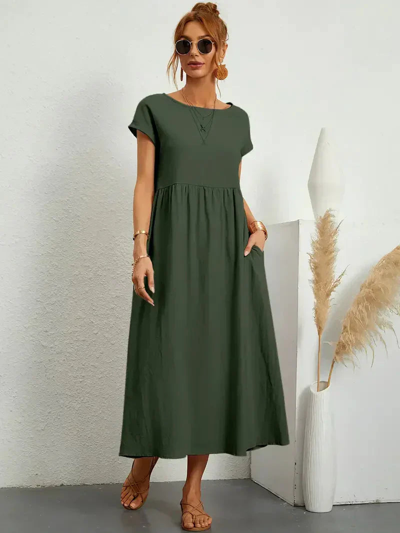 Melody Women's Maxi Dress | Lightweight Cotton Blend