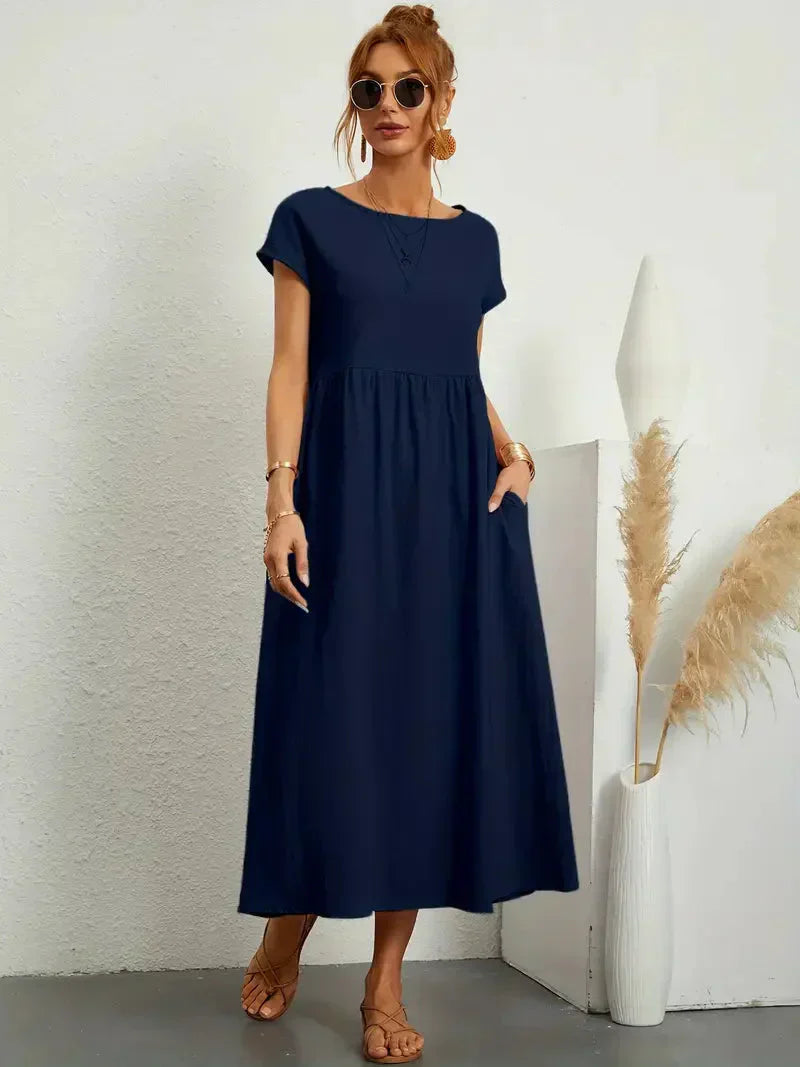 Melody Women's Maxi Dress | Lightweight Cotton Blend