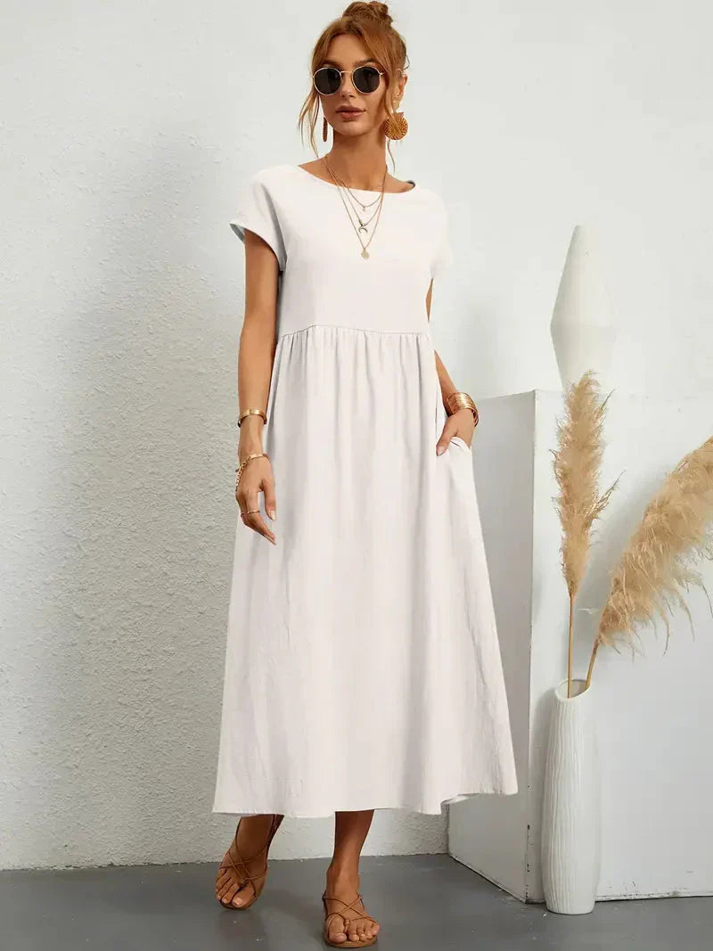 Melody Women's Maxi Dress | Lightweight Cotton Blend