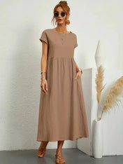 Melody Women's Maxi Dress | Lightweight Cotton Blend