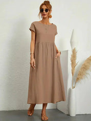 Melody Women's Maxi Dress | Lightweight Cotton Blend