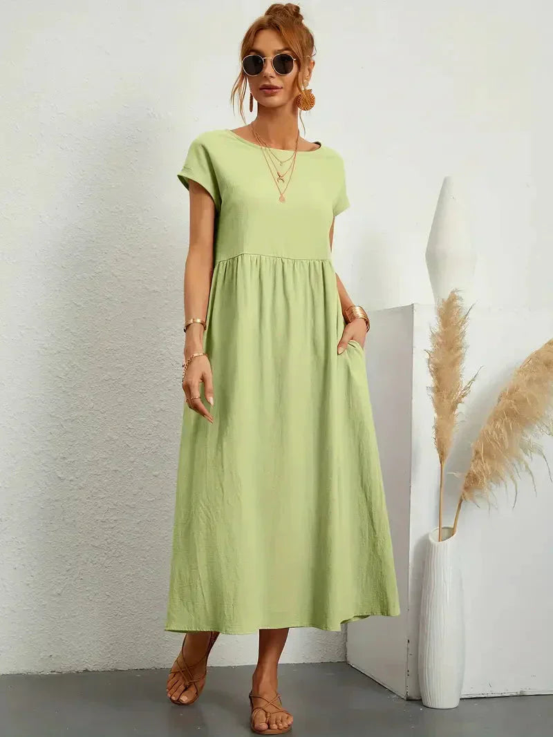 Melody Women's Maxi Dress | Lightweight Cotton Blend