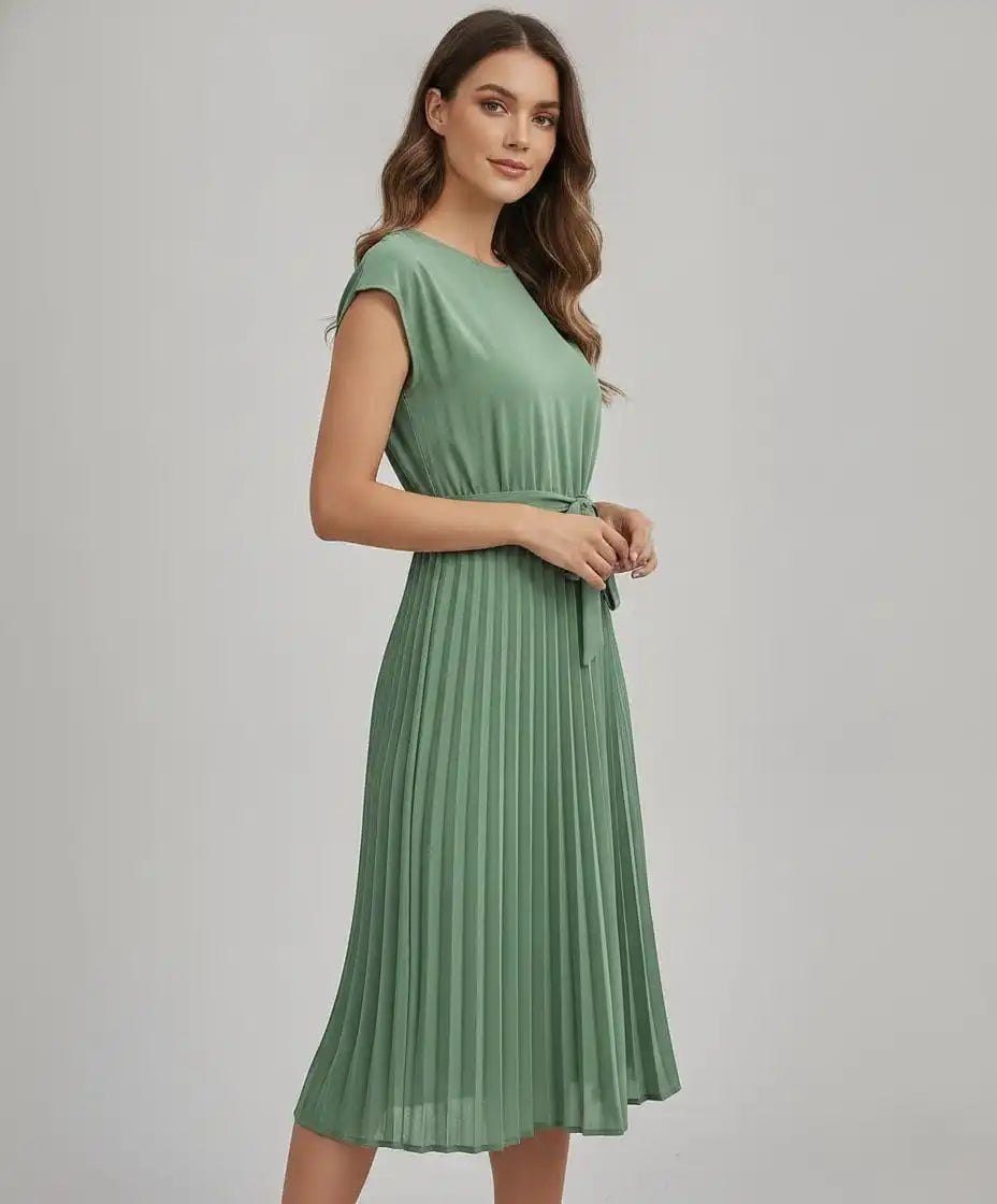 Mia Women's Dress | Mint Green Formal Style