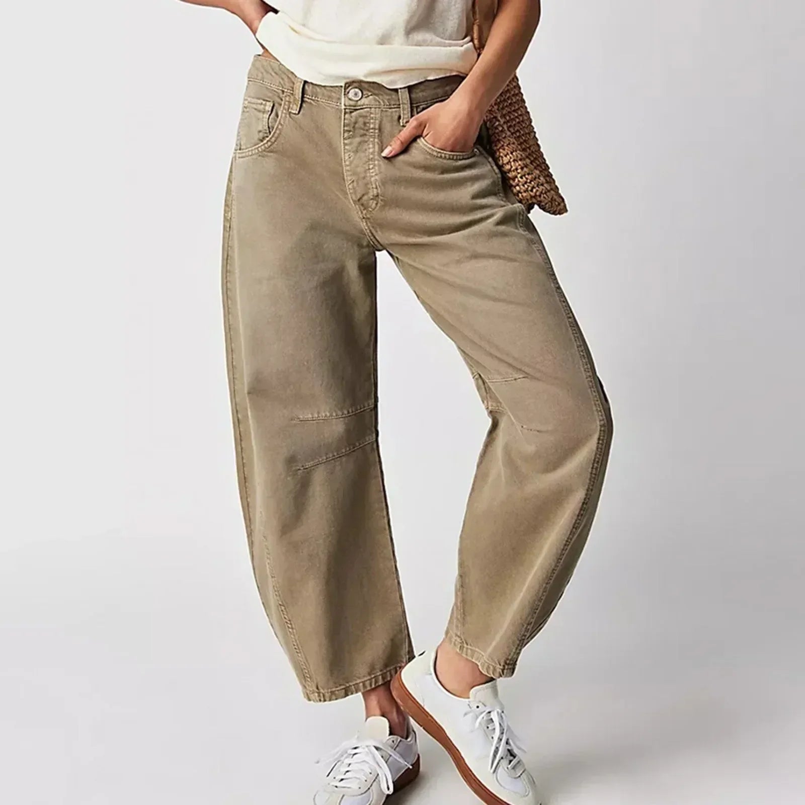 Mia Women's Jeans | High Waisted Wide Leg Design