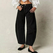 Mia Women's Jeans | High Waisted Wide Leg Design