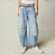 Mia Women's Jeans | High Waisted Wide Leg Design