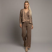 Mia Women's Loungewear Set | Cozy Knit 3-Piece Outfit