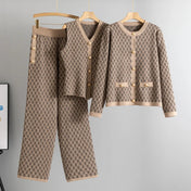 Mia Women's Loungewear Set | Cozy Knit 3-Piece Outfit