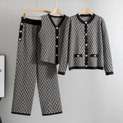 Mia Women's Loungewear Set | Cozy Knit 3-Piece Outfit