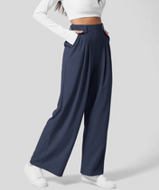 Sabrina Women's Palazzo Pants | High-Waist Wide-Leg Trousers