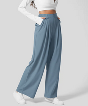 Sabrina Women's Palazzo Pants | High-Waist Wide-Leg Trousers