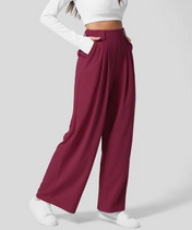 Sabrina Women's Palazzo Pants | High-Waist Wide-Leg Trousers