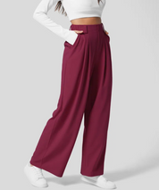 Sabrina Women's Palazzo Pants | High-Waist Wide-Leg Trousers