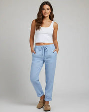 Sophie Women's Trousers | Comfortable Cotton Blend