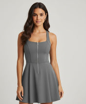 Sophie Women's Tennis Dress | A-Line Design with Built-In Shorts