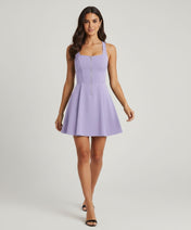 Sophie Women's Tennis Dress | A-Line Design with Built-In Shorts