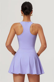 Sophie Women's Tennis Dress | A-Line Design with Built-In Shorts