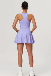 Sophie Women's Tennis Dress | A-Line Design with Built-In Shorts