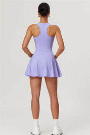 Sophie Women's Tennis Dress | A-Line Design with Built-In Shorts