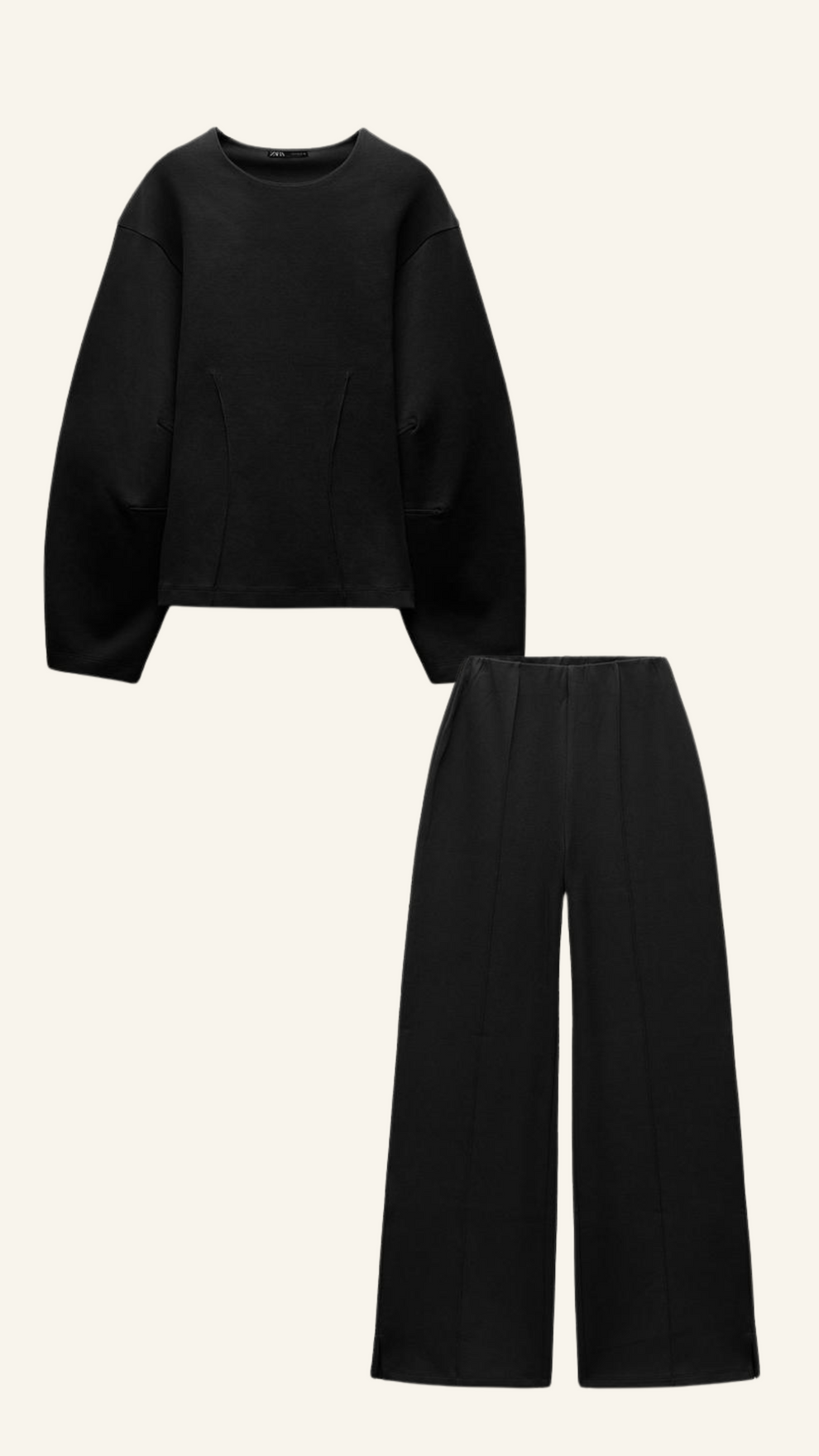 Sophie Women's Two-Piece Set | Oversized Top and Wide Pants
