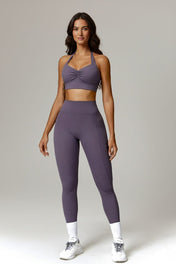 Tamara Women's Sports Bra | Diamond Neckline Design