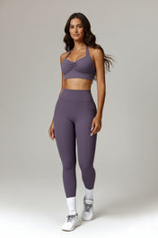 Tamara Women's Sports Bra | Diamond Neckline Design