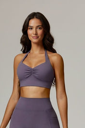 Tamara Women's Sports Bra | Diamond Neckline Design