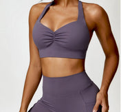 Tamara Women's Sports Bra | Diamond Neckline Design