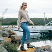 Charlie Women's Chelsea Boots | Rugged Slip-On Design