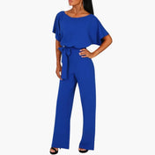 Wanda Women's Jumpsuit | Wide-Leg Design with Belted Waist