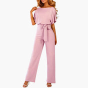 Wanda Women's Jumpsuit | Wide-Leg Design with Belted Waist