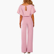 Wanda Women's Jumpsuit | Wide-Leg Design with Belted Waist