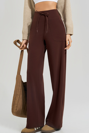 Wendy Women's Wide-Leg Lounge Pants | High-Waisted Straight-Leg Design