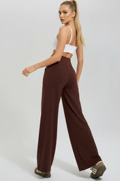 Wendy Women's Wide-Leg Lounge Pants | High-Waisted Straight-Leg Design